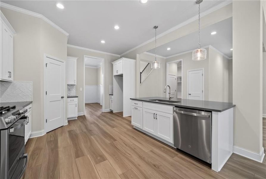 Furnished interior view inside a new home in , Loganville (Image 5).
