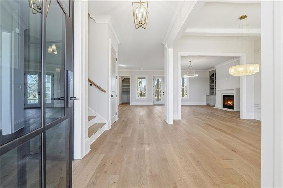 Spacious, unfurnished interior of a new home in , Marietta (Image 33).