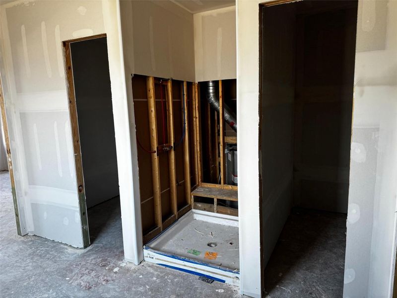 Actual progress of your home.