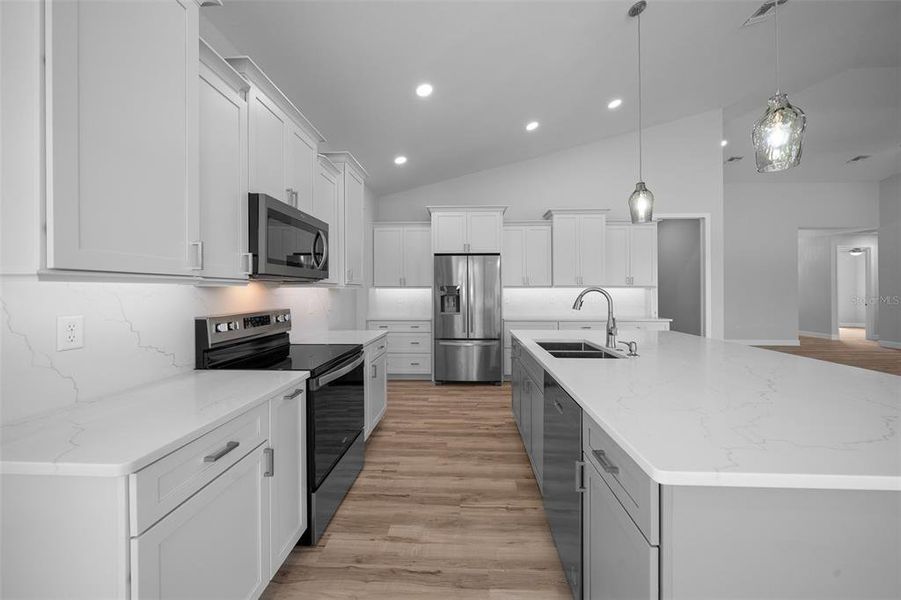 Furnished interior view inside a new home in , Ocala (Image 3).