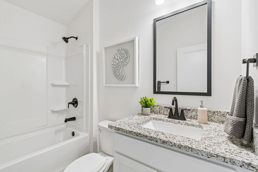 Furnished interior view inside a new home in Abbey Glen, Dade City (Image 9).