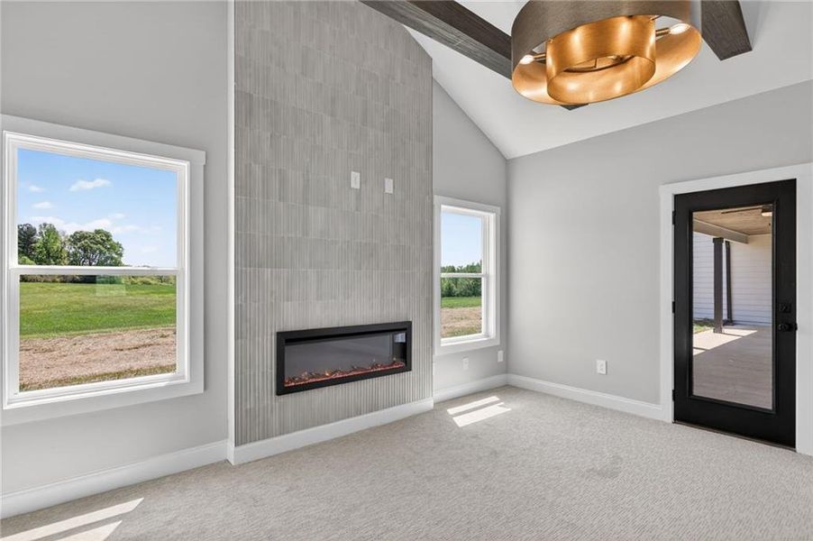 Spacious, unfurnished interior of a new home in The Meadows at Lake Circle, Buchanan (Image 40).