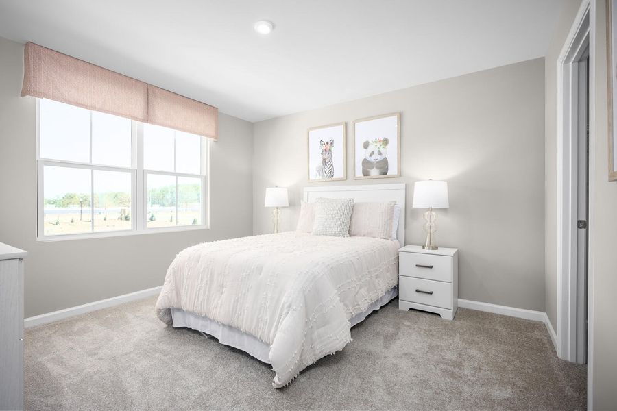 Furnished interior view inside a new home in Somerset, Santee (Image 16).