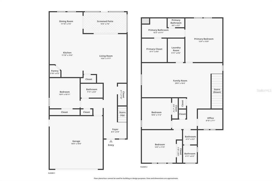 Floor Plan 1st & 2nd Floor