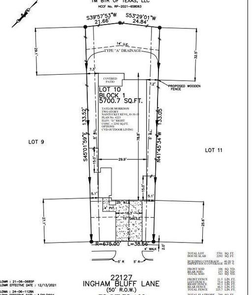 Plot Plan