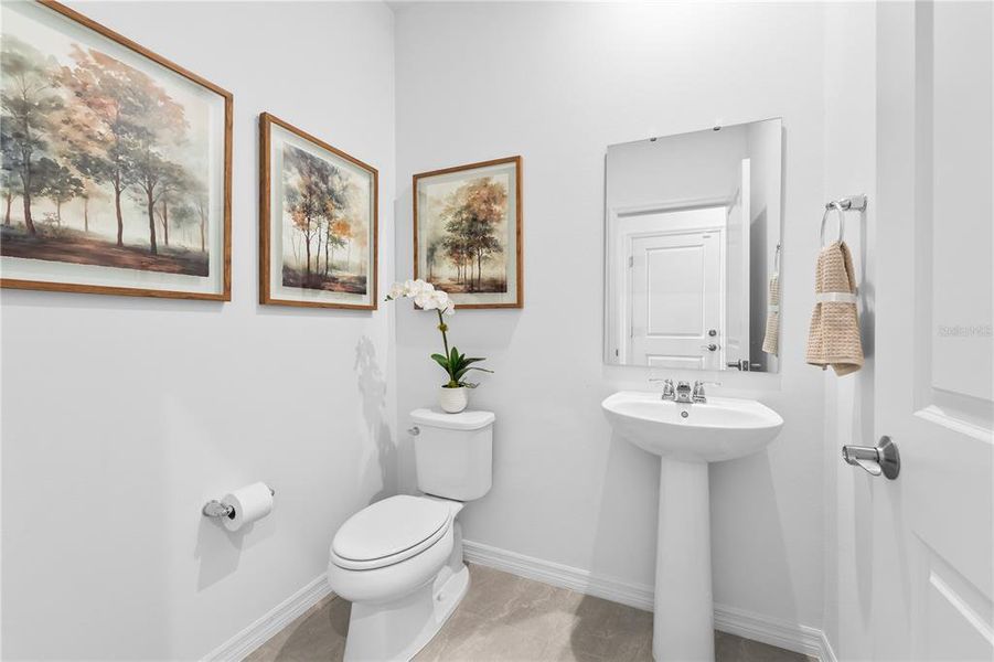 Furnished interior view inside a new home in Oakfield Trails, Parrish (Image 47). Furnished interior view inside a new home in Oakfield Trails, Parrish (Image 47).