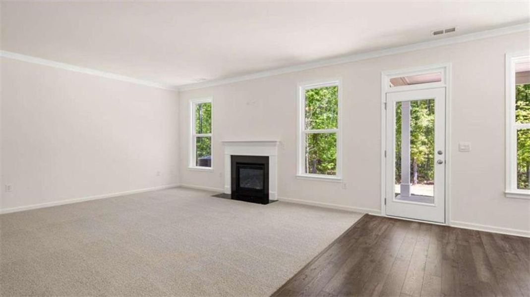 Spacious, unfurnished interior of a new home in Wildwood, Covington (Image 28).