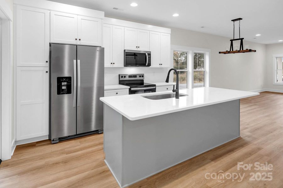 Furnished interior view inside a new home in , Norwood (Image 9).