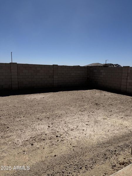 BR45 Lot 210 Backyard