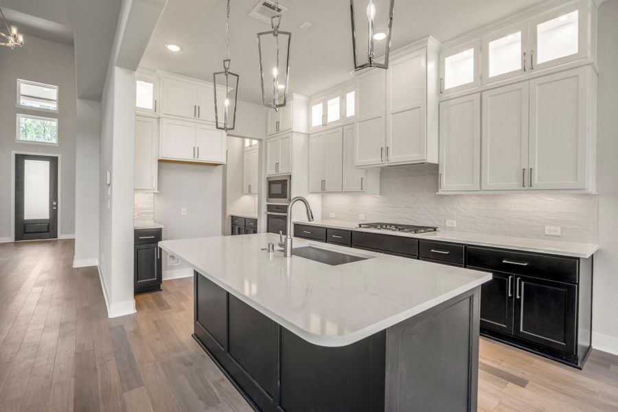 Furnished interior view inside a new home in Artavia 70′ Lots, Conroe (Image 12).