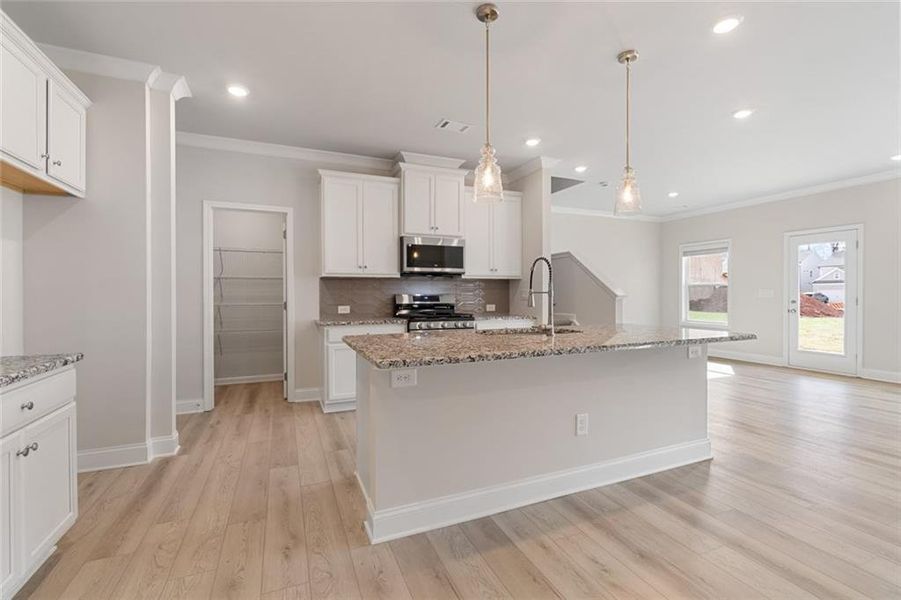 Furnished interior view inside a new home in Kentmere, Auburn (Image 2).