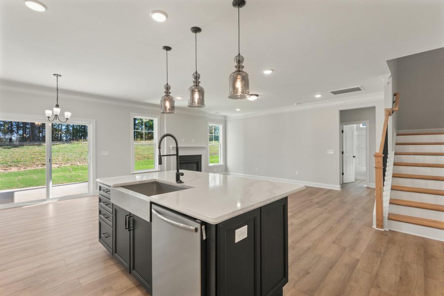Furnished interior view inside a new home in Wexford, Elon (Image 11). Furnished interior view inside a new home in Wexford, Elon (Image 11).