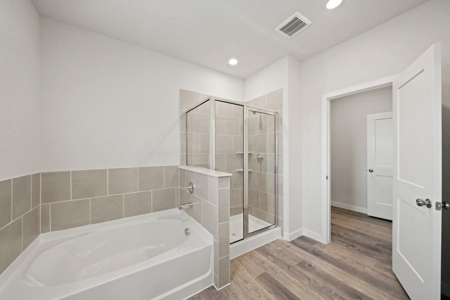Furnished interior view inside a new home in Reveille Estates, Bryan (Image 6).
