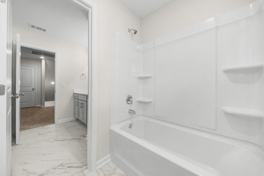 Furnished interior view inside a new home in Ramsey Landing, Rincon (Image 12).