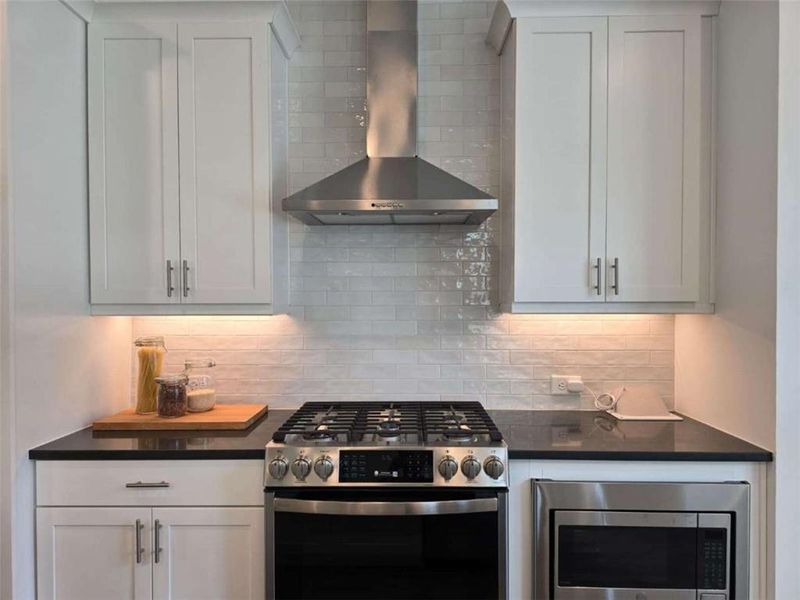 Furnished interior view inside a new home in , Suwanee (Image 4).