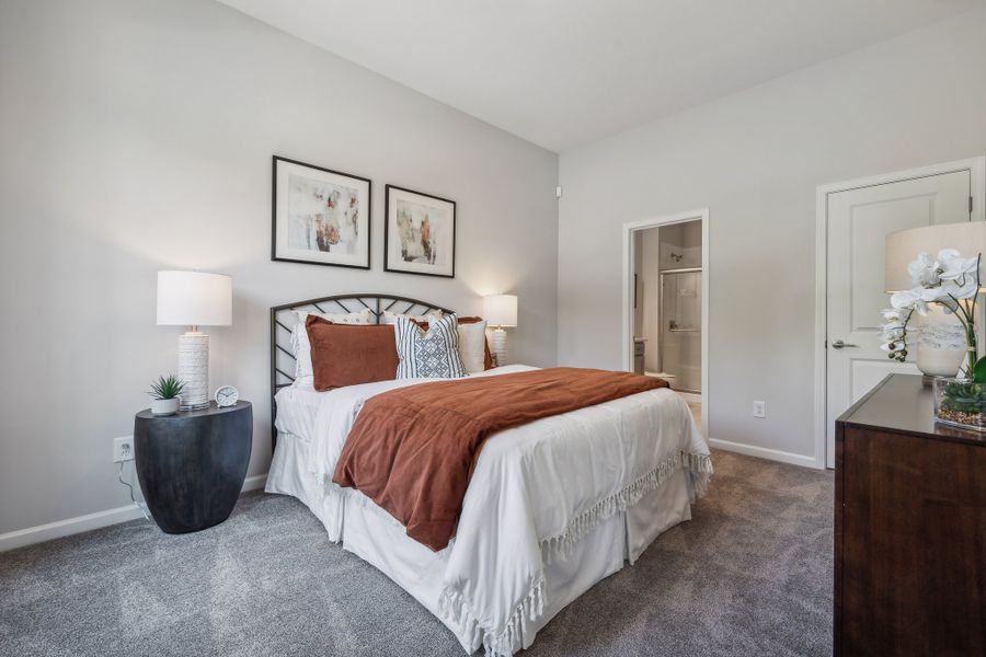 Furnished interior view inside a new home in Ridge at Sugar Creek, Indian Land (Image 12). Furnished interior view inside a new home in Ridge at Sugar Creek, Indian Land (Image 12).