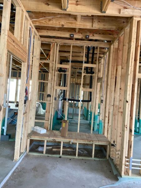 In-progress construction of a new home in Hillview Addition, Decatur, TX (Image 6). In-progress construction of a new home in Hillview Addition, Decatur, TX (Image 6).