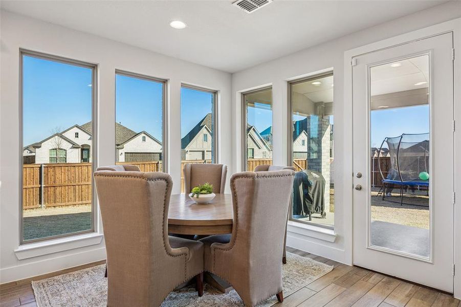 Furnished interior view inside a new home in , McKinney (Image 5). Furnished interior view inside a new home in , McKinney (Image 5).