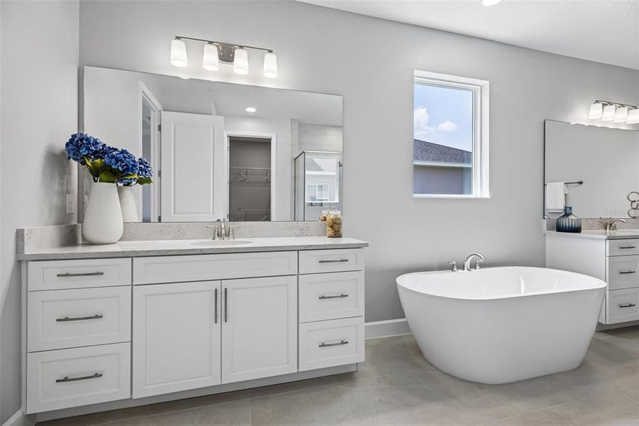 Furnished interior view inside a new home in Wolf Lake Ranch, Apopka (Image 9).