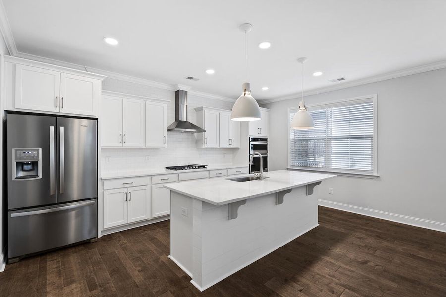 Furnished interior view inside a new home in Sweetgrass Station, Summerville (Image 8).