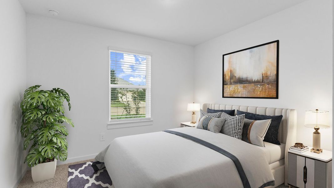 Representative furnished interior of a home built from the GARLAND by D.R. Horton in Grand Cay Harbour, Texas City (Image 18). Representative furnished interior of a home built from the GARLAND by D.R. Horton in Grand Cay Harbour, Texas City (Image 18).