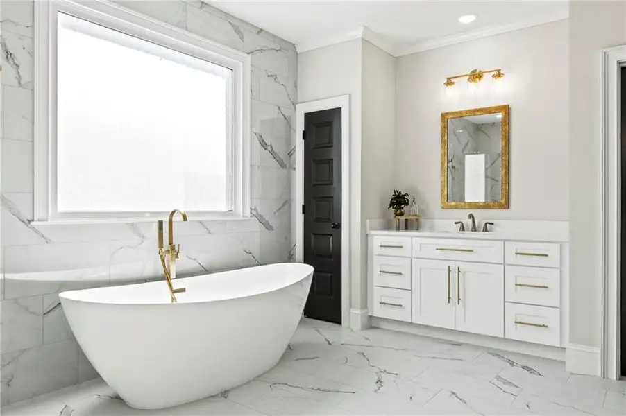 Furnished interior view inside a new home in Whitehall, Smyrna (Image 10).