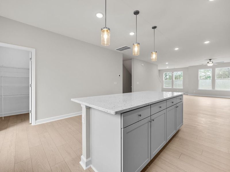 Furnished interior view inside a new home in Camden Park, Knightdale (Image 12).