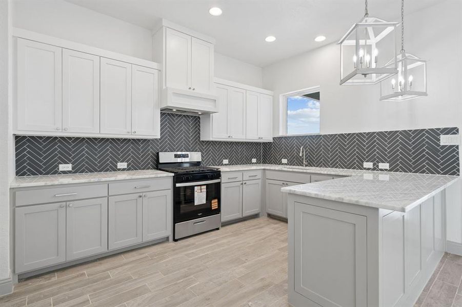 Furnished interior view inside a new home in Hills of Lake Country, Fort Worth (Image 6).