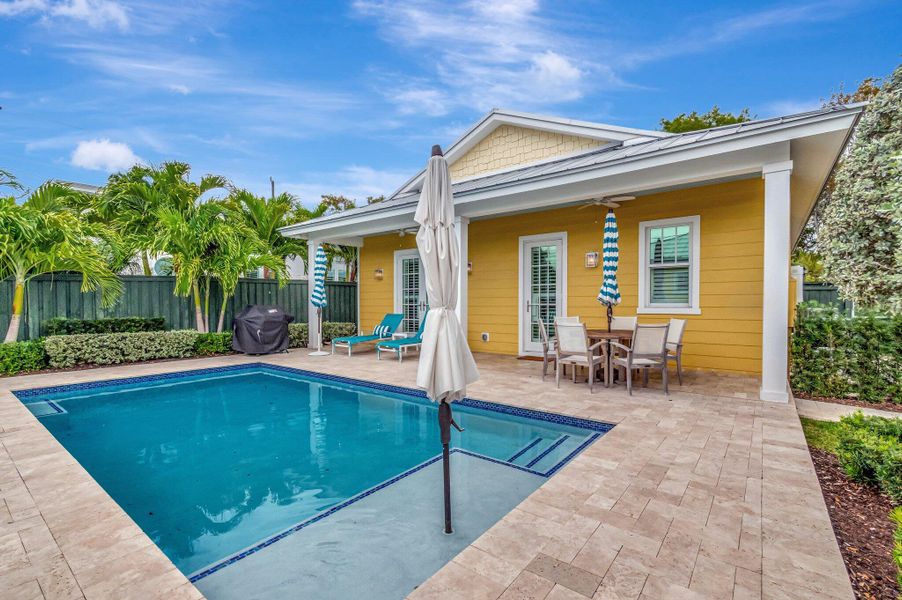 Exterior details and patio area of a home in , West Palm Beach (Image 32). Exterior details and patio area of a home in , West Palm Beach (Image 32).