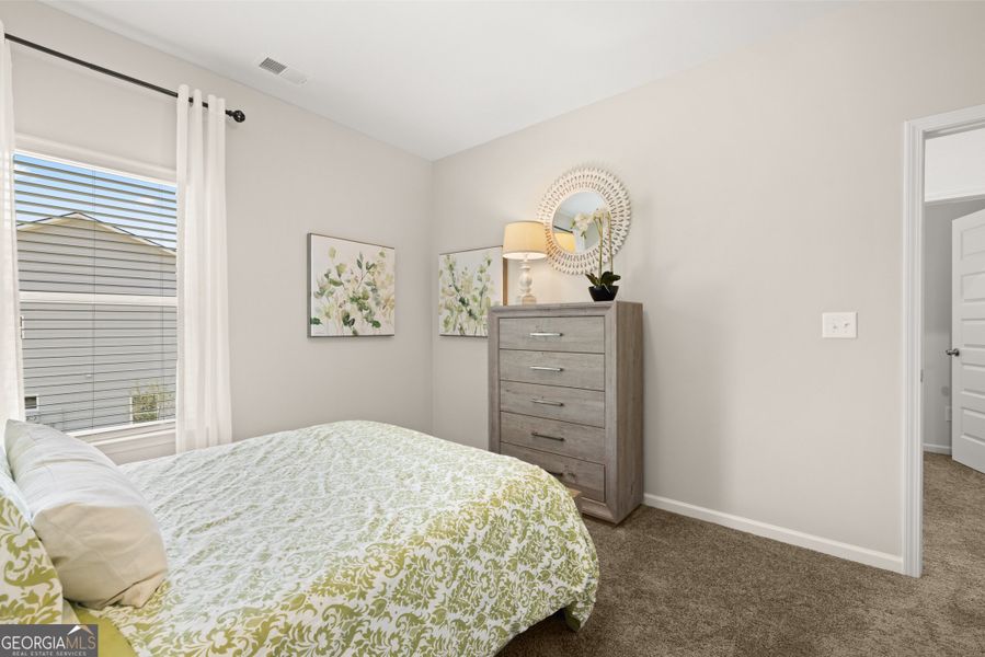 Furnished interior view inside a new home in Trellis Park, Hampton (Image 36).