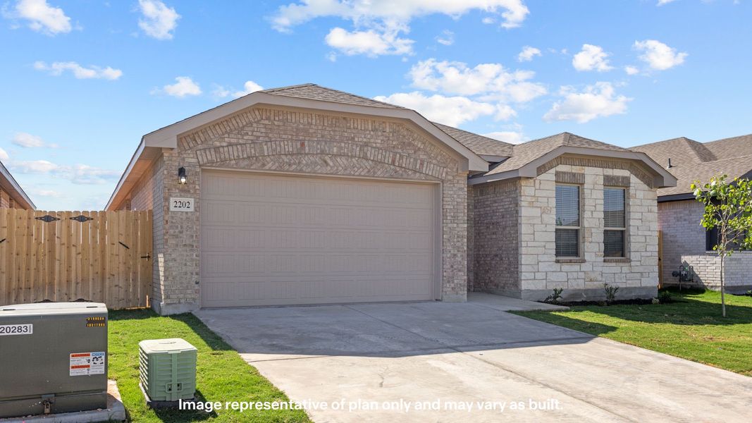 Front exterior of a new home in Northwest Passage, Midland, TX, highlighting curb appeal (Image 17). Front exterior of a new home in Northwest Passage, Midland, TX, highlighting curb appeal (Image 17).