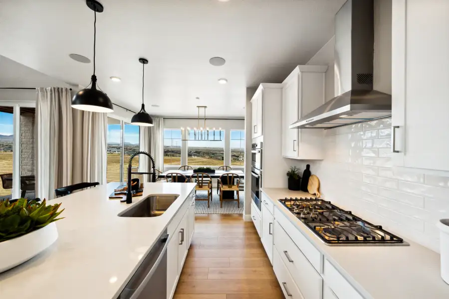 Furnished interior view inside a new home in Sterling Ranch Ascent Village, Littleton (Image 11).