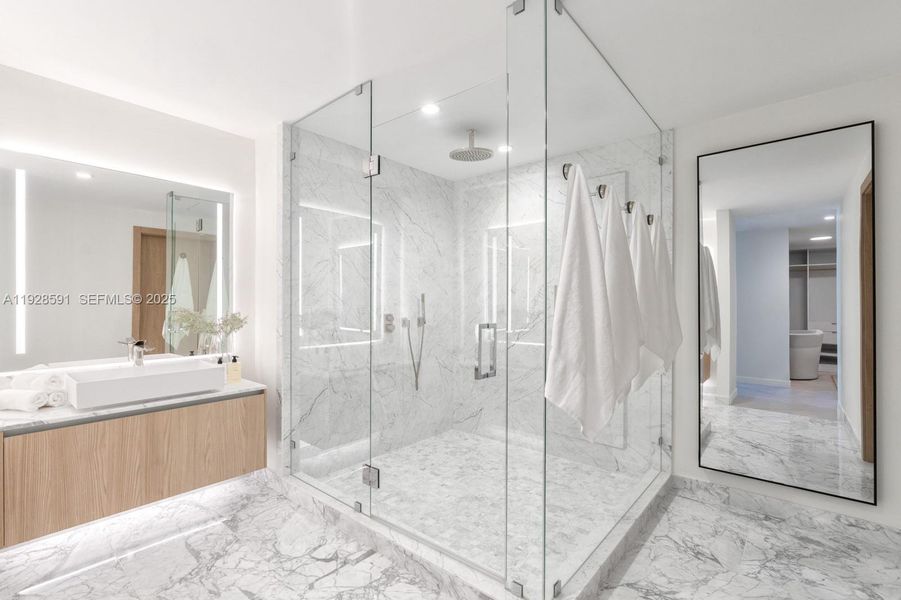 Furnished interior view inside a new home in , Bay Harbor Islands (Image 31). Furnished interior view inside a new home in , Bay Harbor Islands (Image 31).