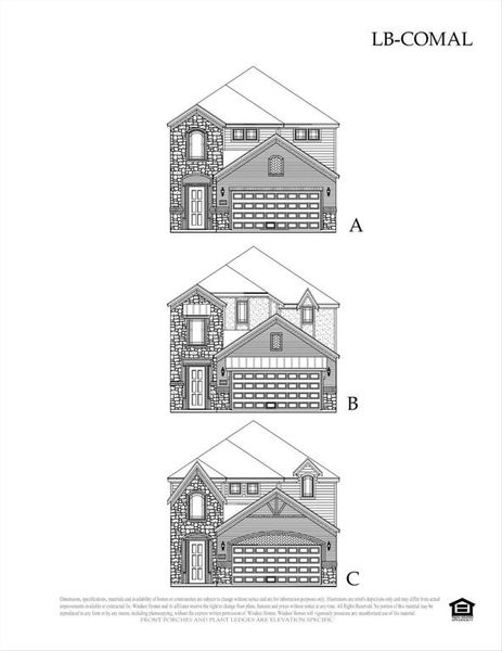 COMAL ELEVATIONS