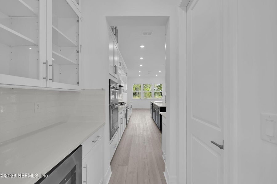 Furnished interior view inside a new home in The Landings at Saint Johns, St. Johns (Image 10).