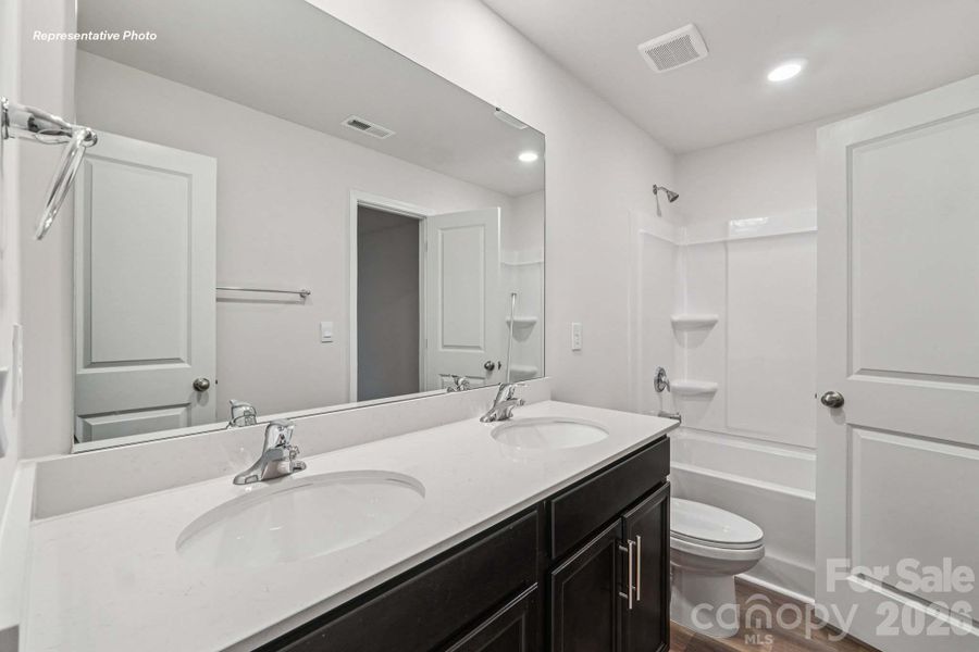 Furnished interior view inside a new home in The Falls at Newton, Newton (Image 7).