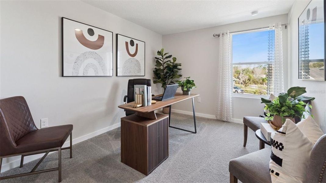 Furnished interior view inside a new home in , St. Cloud (Image 12).