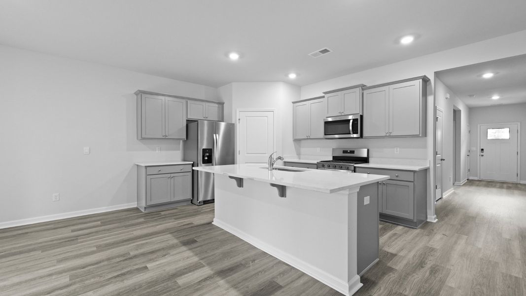 Representative furnished interior of a home built from the CALI by D.R. Horton in Pineview North, Summerville (Image 5).