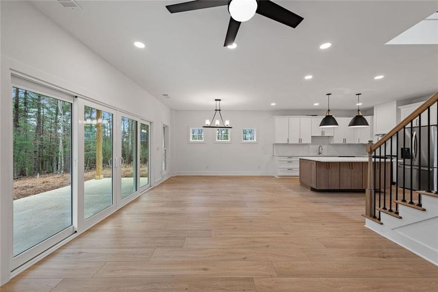 Spacious, unfurnished interior of a new home in , Morganton (Image 36).