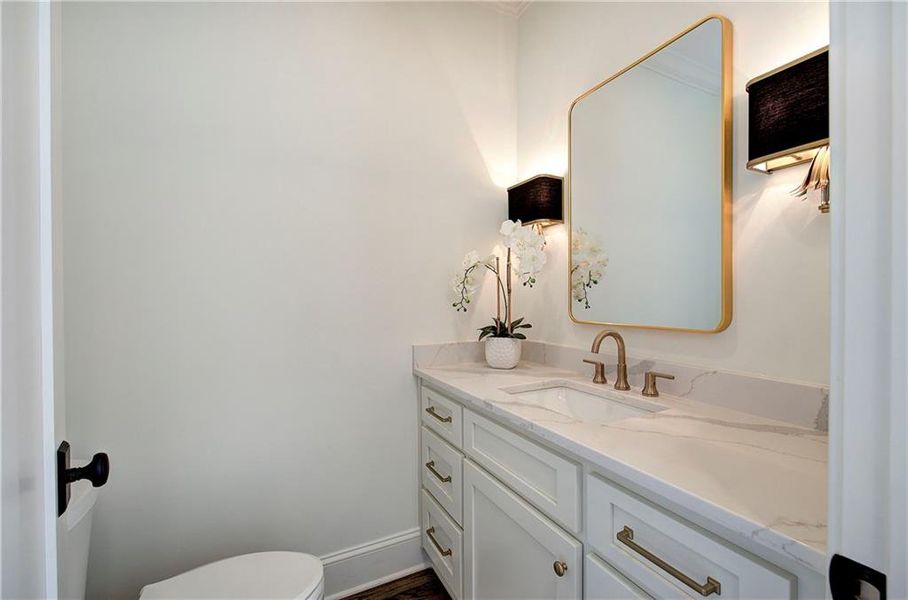 Furnished interior view inside a new home in , Cartersville (Image 16).