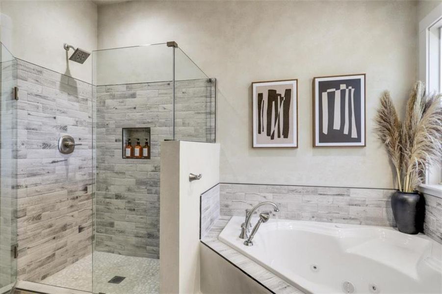 Furnished interior view inside a new home in , Ellijay (Image 39).