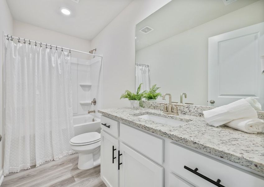 Secondary bathroom