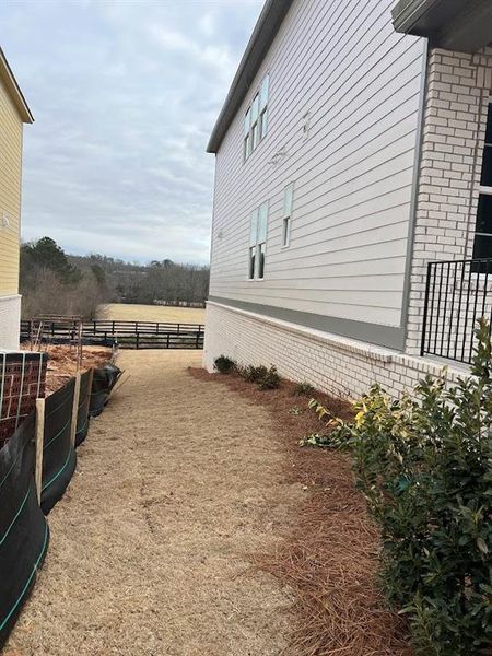 Exterior details and patio area of a home in , Woodstock (Image 18).