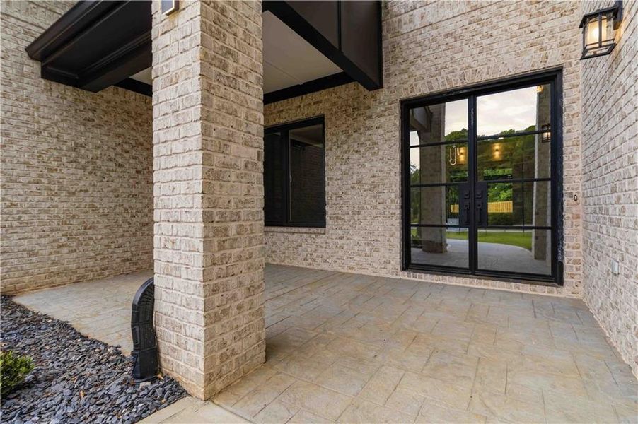 Exterior details and patio area of a home in , Lawrenceville (Image 30).