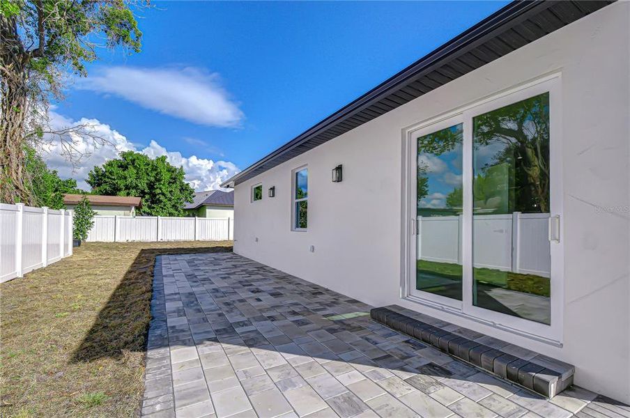 Exterior details and patio area of a home in , Tampa (Image 25). Exterior details and patio area of a home in , Tampa (Image 25).