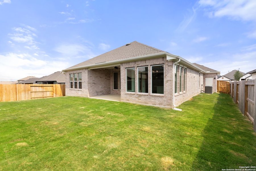 Exterior details and patio area of a home in Veramendi, New Braunfels (Image 1). Exterior details and patio area of a home in Veramendi, New Braunfels (Image 1).