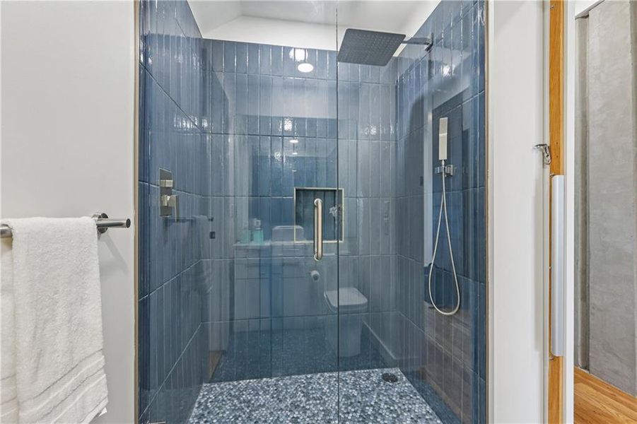 Furnished interior view inside a new home in , Atlanta (Image 49).