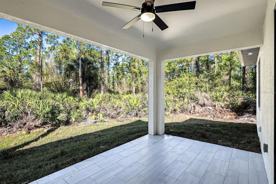 Exterior details and patio area of a home in , Alva (Image 4).