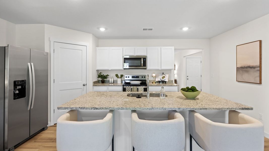 Furnished interior view inside a new home in Timber Creek, Rossville (Image 16).
