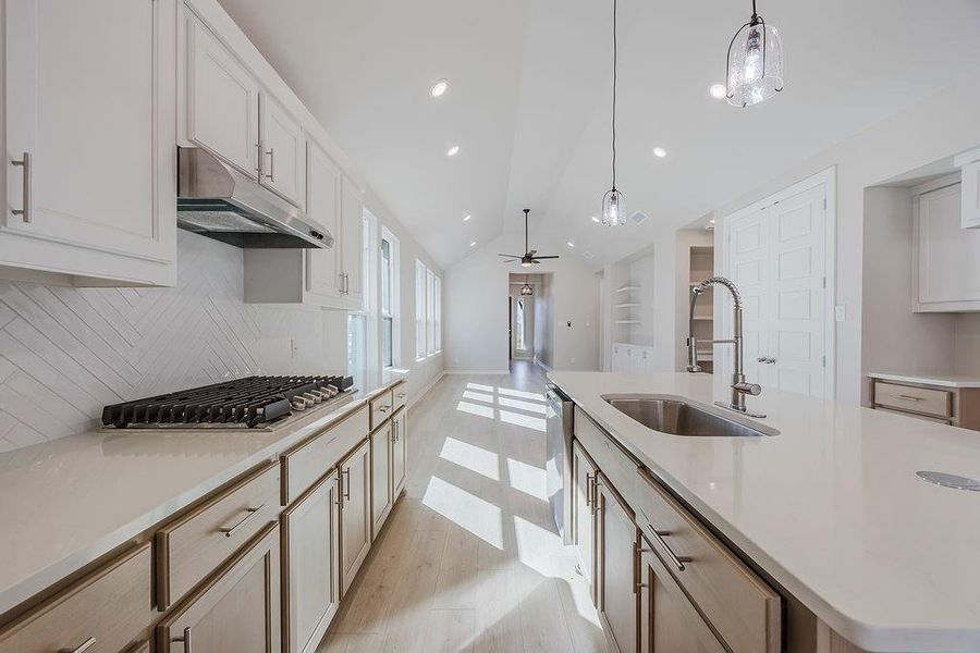 Furnished interior view inside a new home in Devonshire, Forney (Image 6).